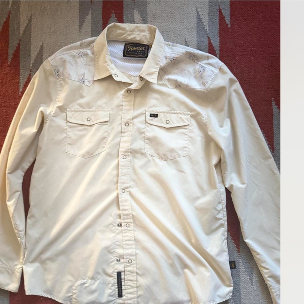 Howler Brothers H Bar B Tech Long Sleeve size L